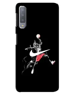 Чохол для Samsung Galaxy A7 2018 (A750) з картинкою «Jordan Jumpman»