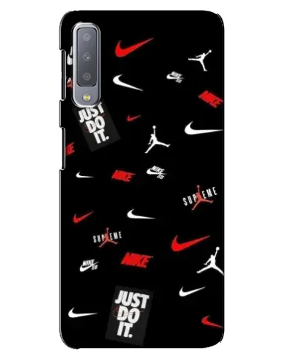 Чохол для Samsung Galaxy A7 2018 (A750) з картинкою «Nike Mix Pattern»