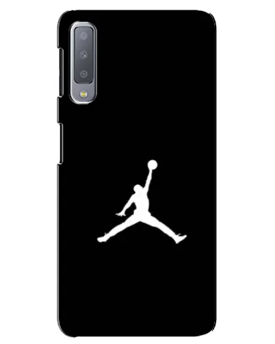 Чохол для Samsung Galaxy A7 2018 (A750) з картинкою «Jordan Silhouette»