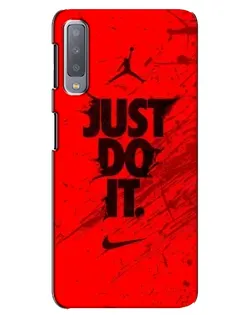 Чохол для Samsung Galaxy A7 2018 (A750) з картинкою «Nike Just Do It»