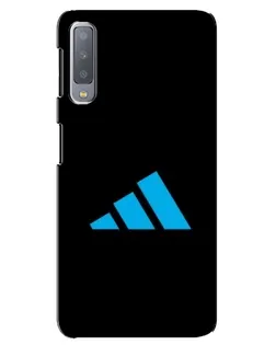 Чохол для Samsung Galaxy A7 2018 (A750) з картинкою «Adidas Cyan Logo»