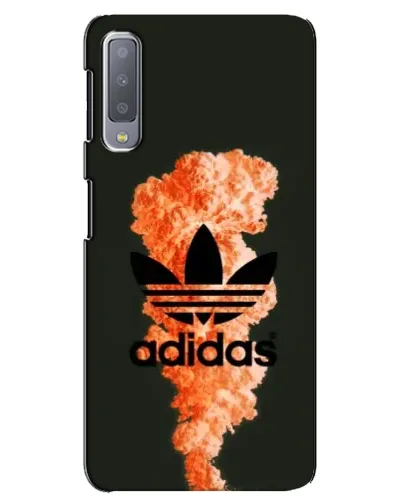Чохол для Samsung Galaxy A7 2018 (A750) з картинкою «Помаранчевий дим Adidas» Чохол для Samsung Galaxy A7 2018 (A750) з картинкою «Помаранчевий дим Adidas»