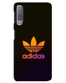 Чохол для Samsung Galaxy A7 2018 (A750) з картинкою «Градієнт Adidas»