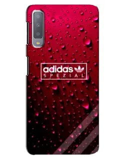 Чохол для Samsung Galaxy A7 2018 (A750) з картинкою «Adidas Gold Marble»