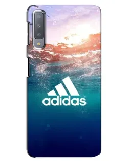 Чохол для Samsung Galaxy A7 2018 (A750) з картинкою «Океанська глибина адідас»