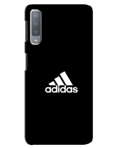 Чохол для Samsung Galaxy A7 2018 (A750) з картинкою «Чорна класика Adidas» Чохол для Samsung Galaxy A7 2018 (A750) з картинкою «Чорна класика Adidas»