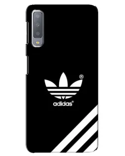 Чохол для Samsung Galaxy A7 2018 (A750) з картинкою «Adidas з діагональними смугами»