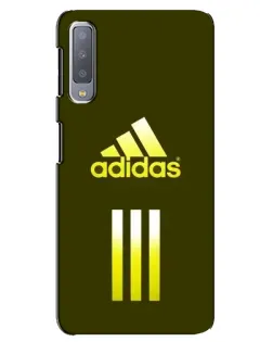 Чохол для Samsung Galaxy A7 2018 (A750) з картинкою «Оливковий градієнт Adidas»