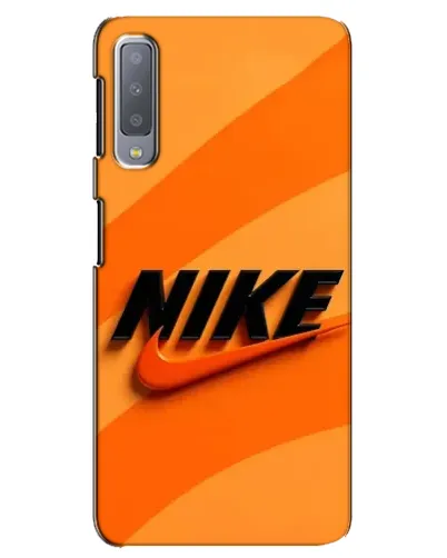 Чохол для Samsung Galaxy A7 2018 (A750) з картинкою «Помаранчевий драйв Nike»