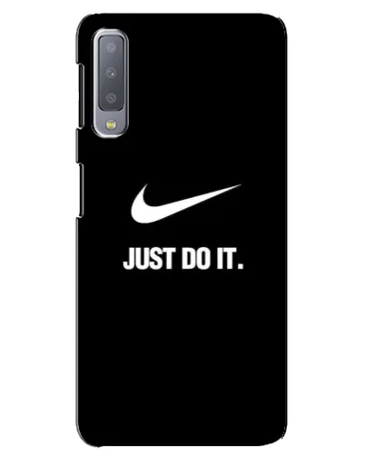 Чохол для Samsung Galaxy A7 2018 (A750) з картинкою «Класичний принт Nike»