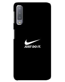 Чохол для Samsung Galaxy A7 2018 (A750) з картинкою «Мінімалізм від Nike»