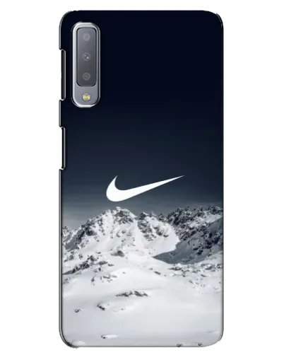 Чохол для Samsung Galaxy A7 2018 (A750) з картинкою «Nike — зимові гори»