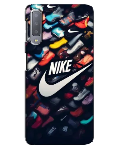 Чохол для Samsung Galaxy A7 2018 (A750) з картинкою «Колекція кросівок Nike»