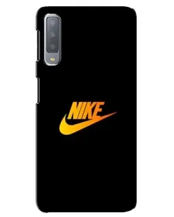Чохол для Samsung Galaxy A7 2018 (A750) з картинкою «Золотий логотип Nike»