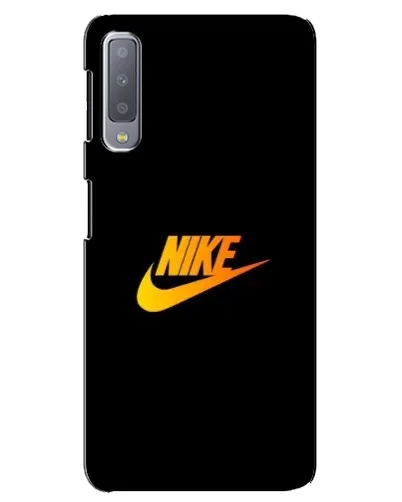 Чохол для Samsung Galaxy A7 2018 (A750) з картинкою «Золотий логотип Nike»