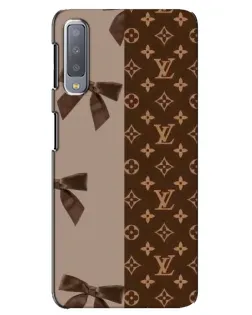 Чехол для Samsung Galaxy A7 2018 (A750) с картинкой «Louis Vuitton — банты»