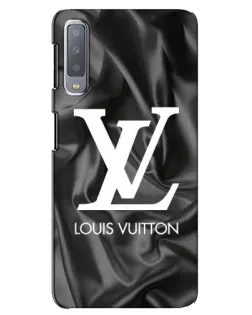 Чехол для Samsung Galaxy A7 2018 (A750) с картинкой «Шелковый Louis Vuitton»
