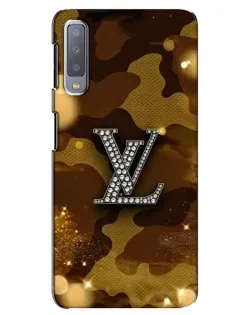 Чехол для Samsung Galaxy A7 2018 (A750) с картинкой «Камуфляжный Louis Vuitton»
