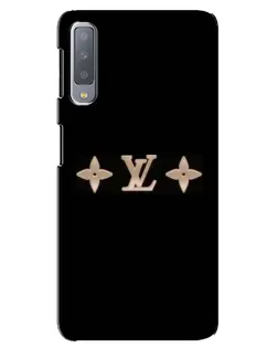 Чехол для Samsung Galaxy A7 2018 (A750) с картинкой «Louis Vuitton — минимализм»