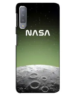 Чохол для Samsung Galaxy A7 2018 (A750) з картинкою «NASA — місячний градієнт»
