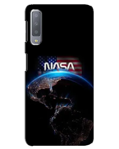 Чохол для Samsung Galaxy A7 2018 (A750) з картинкою «Земля з космосу NASA»