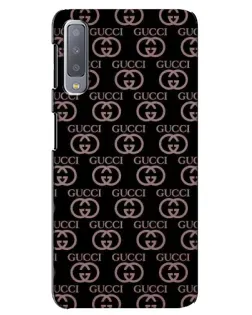 Чохол для Samsung Galaxy A7 2018 (A750) з картинкою «Класична монограма Gucci»