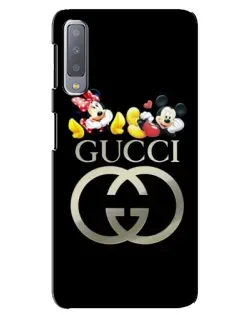 Чохол для Samsung Galaxy A7 2018 (A750) з картинкою «Gucci — герої Disney»