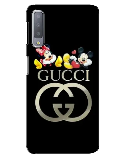 Чохол для Samsung Galaxy A7 2018 (A750) з картинкою «Gucci — герої Disney»