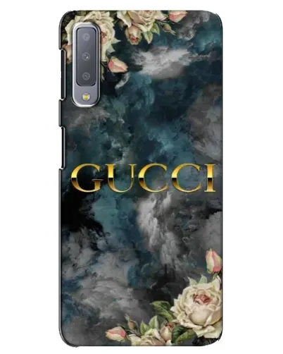 Чохол для Samsung Galaxy A7 2018 (A750) з картинкою «Абстрактні квіти Gucci»