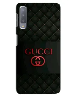 Чохол для Samsung Galaxy A7 2018 (A750) з картинкою «Gucci — стьобаний чорний»