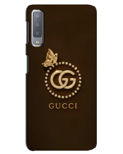 Чохол для Samsung Galaxy A7 2018 (A750) з картинкою «Gucci — золотий метелик»