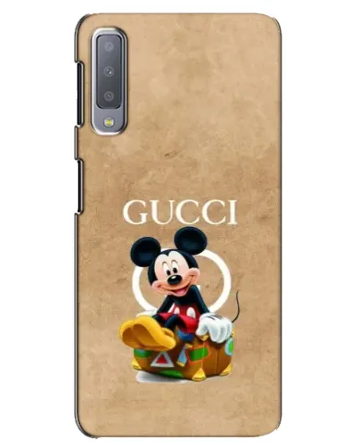 Чохол для Samsung Galaxy A7 2018 (A750) з картинкою «Міккі Маус Gucci — крафт»