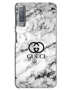 Чохол для Samsung Galaxy A7 2018 (A750) з картинкою «Gucci — мармуровий шик»