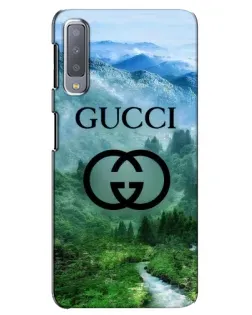 Чохол для Samsung Galaxy A7 2018 (A750) з картинкою «Gucci — гірський пейзаж»