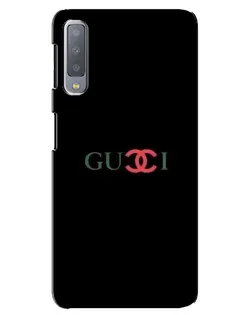 Чохол для Samsung Galaxy A7 2018 (A750) з картинкою «Gucci — червоний градієнт»