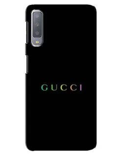 Чохол для Samsung Galaxy A7 2018 (A750) з картинкою «Gucci — неоновий мінімалізм»