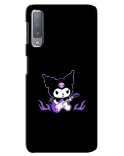 Чехол для Samsung Galaxy A7 2018 (A750) с картинкой «Электрическая Kuromi» Чехол для Samsung Galaxy A7 2018 (A750) с картинкой «Электрическая Kuromi»