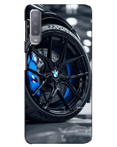 Чехол для Samsung Galaxy A7 2018 (A750) с картинкой «Колесо BMW вблизи» Чехол для Samsung Galaxy A7 2018 (A750) с картинкой «Колесо BMW вблизи»