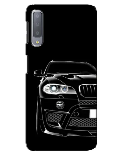 Чехол для Samsung Galaxy A7 2018 (A750) с картинкой «Темный силуэт BMW» Чехол для Samsung Galaxy A7 2018 (A750) с картинкой «Темный силуэт BMW»