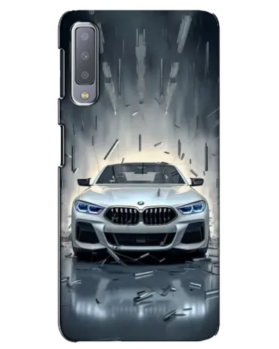 Чехол для Samsung Galaxy A7 2018 (A750) с картинкой «BMW в свете фар» Чехол для Samsung Galaxy A7 2018 (A750) с картинкой «BMW в свете фар»