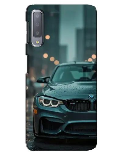 Чехол для Samsung Galaxy A7 2018 (A750) с картинкой «BMW в огнях города» Чехол для Samsung Galaxy A7 2018 (A750) с картинкой «BMW в огнях города»