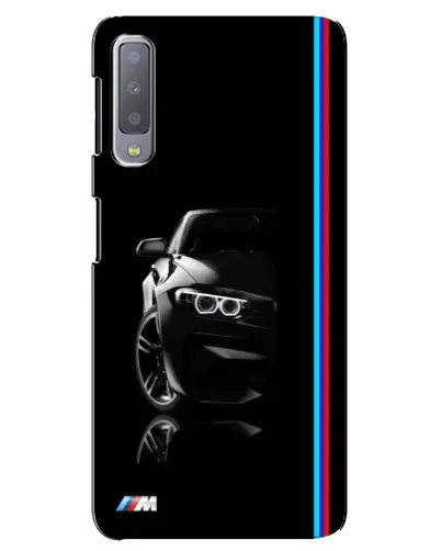 Чехол для Samsung Galaxy A7 2018 (A750) с картинкой «Силуэт BMW в темноте» Чехол для Samsung Galaxy A7 2018 (A750) с картинкой «Силуэт BMW в темноте»