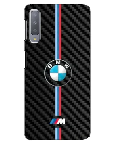 Чехол для Samsung Galaxy A7 2018 (A750) с картинкой «Эмблема BMW и карбон» Чехол для Samsung Galaxy A7 2018 (A750) с картинкой «Эмблема BMW и карбон»