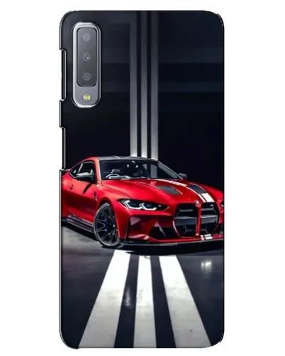 Чехол для Samsung Galaxy A7 2018 (A750) с картинкой «Красная BMW на дороге» Чехол для Samsung Galaxy A7 2018 (A750) с картинкой «Красная BMW на дороге»