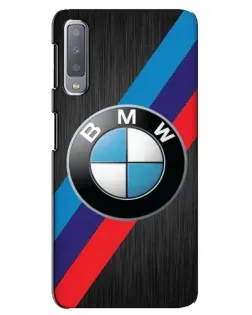 Чехол для Samsung Galaxy A7 2018 (A750) с картинкой «BMW M-stripes стиль»