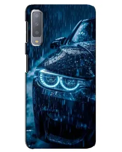 Чохол для Samsung Galaxy A7 2018 (A750) з картинкою «BMW під дощем»