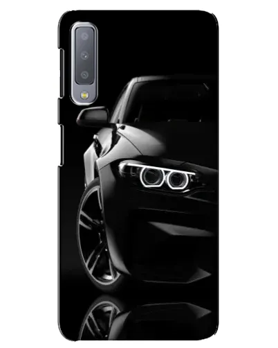 Чехол для Samsung Galaxy A7 2018 (A750) с картинкой «Черная BMW — профиль» Чехол для Samsung Galaxy A7 2018 (A750) с картинкой «Черная BMW — профиль»