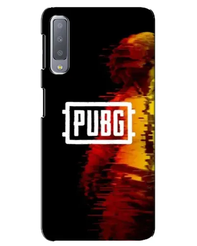 Чехол для Samsung Galaxy A7 2018 (A750) с картинкой «Яркий логотип PUBG» Чехол для Samsung Galaxy A7 2018 (A750) с картинкой «Яркий логотип PUBG»