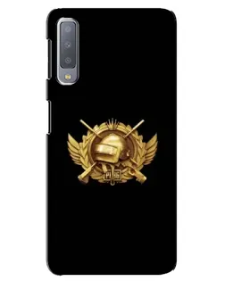 Чехол для Samsung Galaxy A7 2018 (A750) с картинкой «PUBG — оранжевый градиент» Чехол для Samsung Galaxy A7 2018 (A750) с картинкой «PUBG — оранжевый градиент»