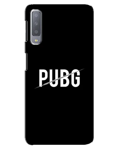 Чехол для Samsung Galaxy A7 2018 (A750) с картинкой «PUBG — белый логотип» Чехол для Samsung Galaxy A7 2018 (A750) с картинкой «PUBG — белый логотип»